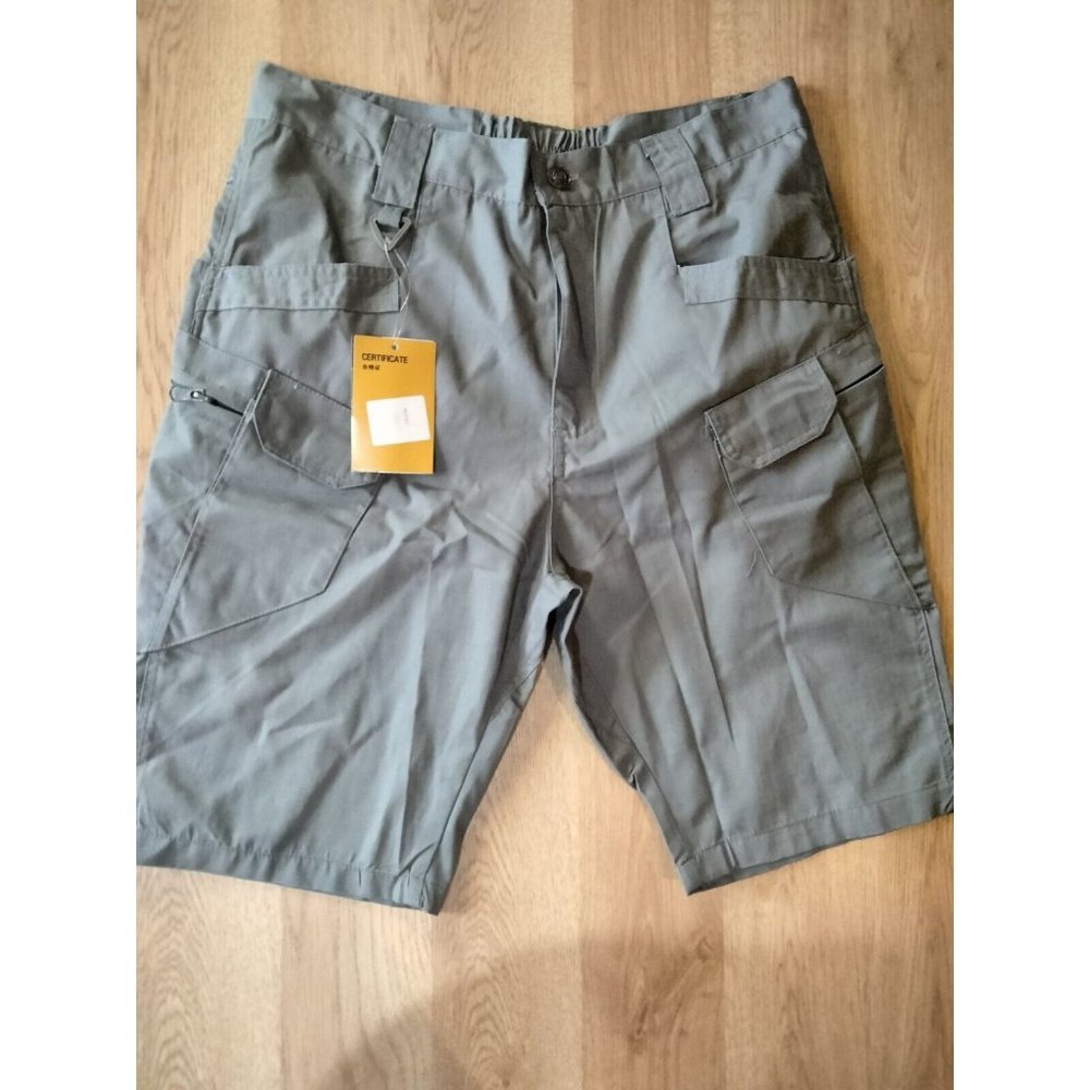 Waterproof‎ Men's Grey Tactical Shorts Size Large